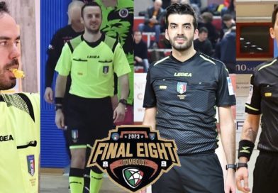 Treviso inizia il 2023 calando il poker in finaleight di Futsal! Quattro sono stati gli arbitri trevigiani tra quarti, semi e finale!
